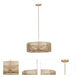 Emery 4 Light 24 inch Modern Gold Pendant Ceiling Light
