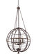 Larson 6 Light 26 inch Tawny Port Pendant Ceiling Light