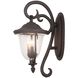 Santa Barbara Outdoor Wall Sconce Wall Light in Textured Matte Black