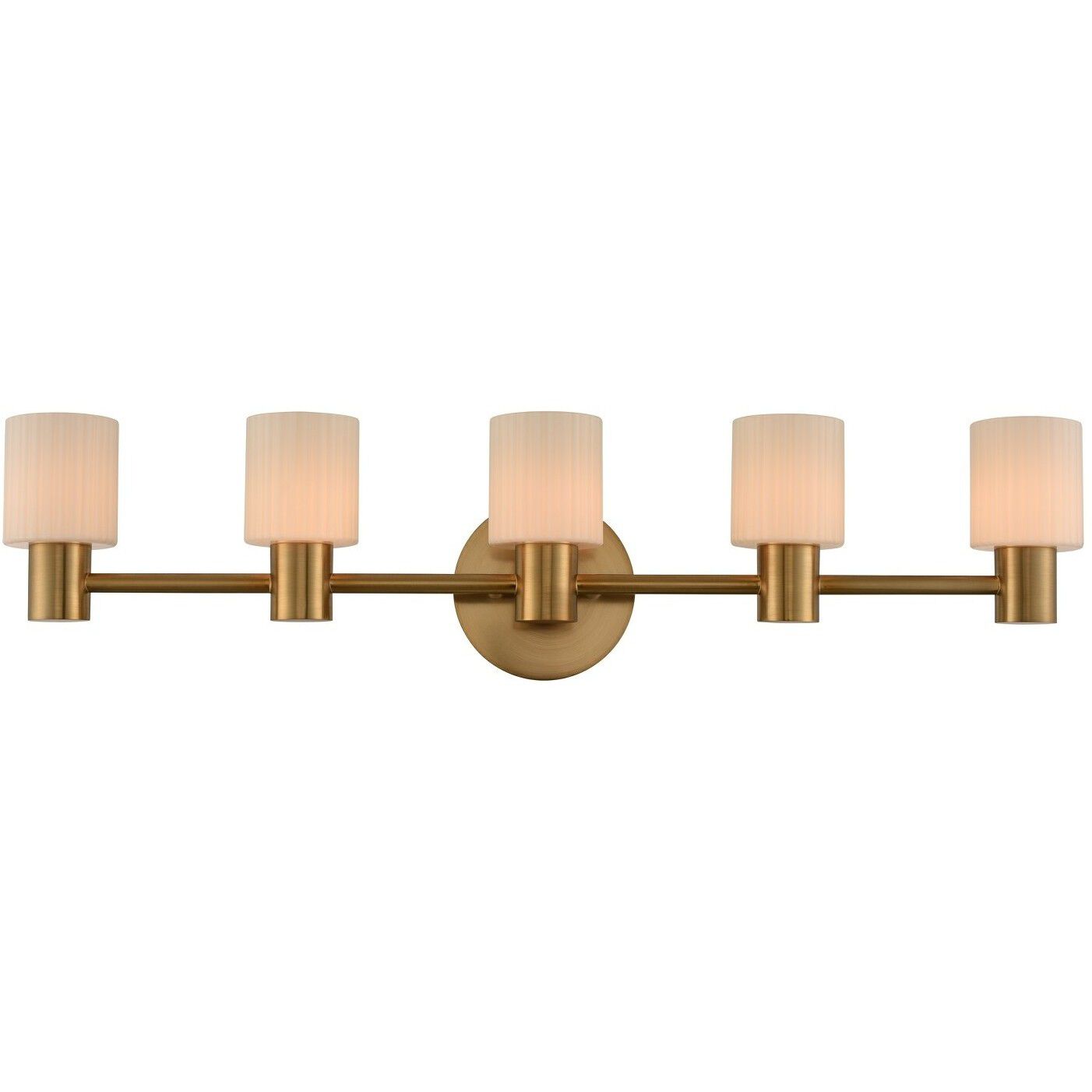 Harlowe LED 34 inch Winter Brass Bath Vanity Light Wall Light