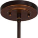 Pacifica 3 Light 16 inch Bronze Convertible Pendant Ceiling Light