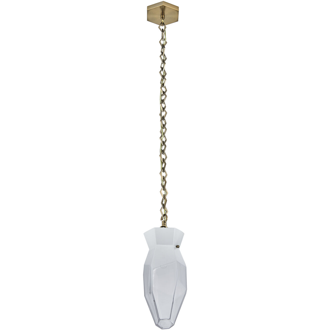 Bolsa 1 Light 6.5 inch Winter Brass Pendant Ceiling Light