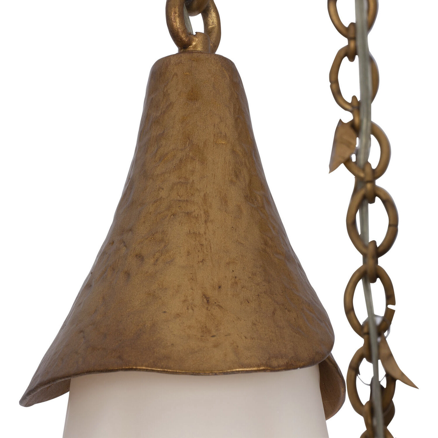 Bougainvillea 3 Light 14 inch Warm Gold Pendant Ceiling Light