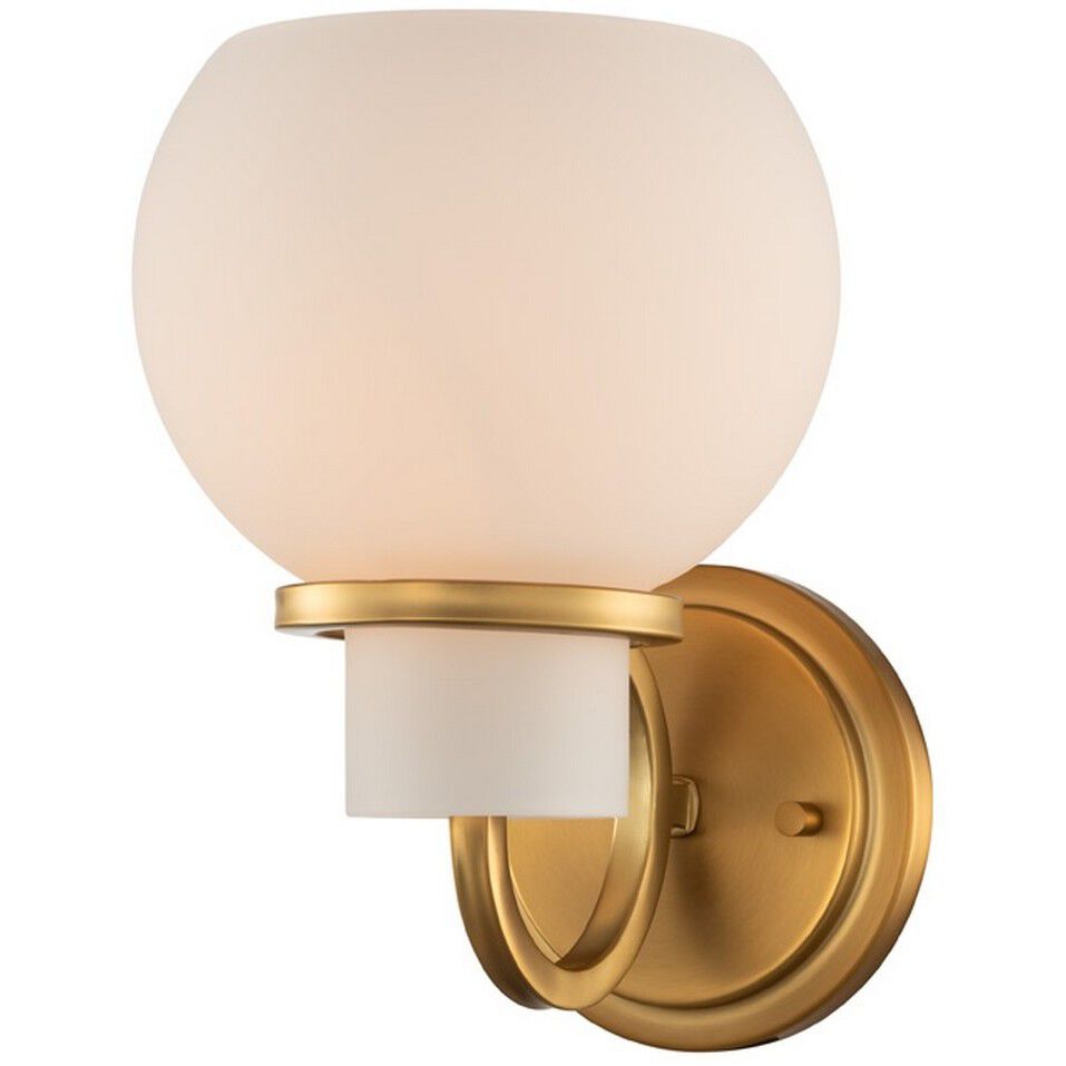 Ascher Wall Sconce Wall Light in Winter Brass