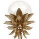 Florette 1 Light 6.5 inch Modern Gold Wall Sconce Wall Light