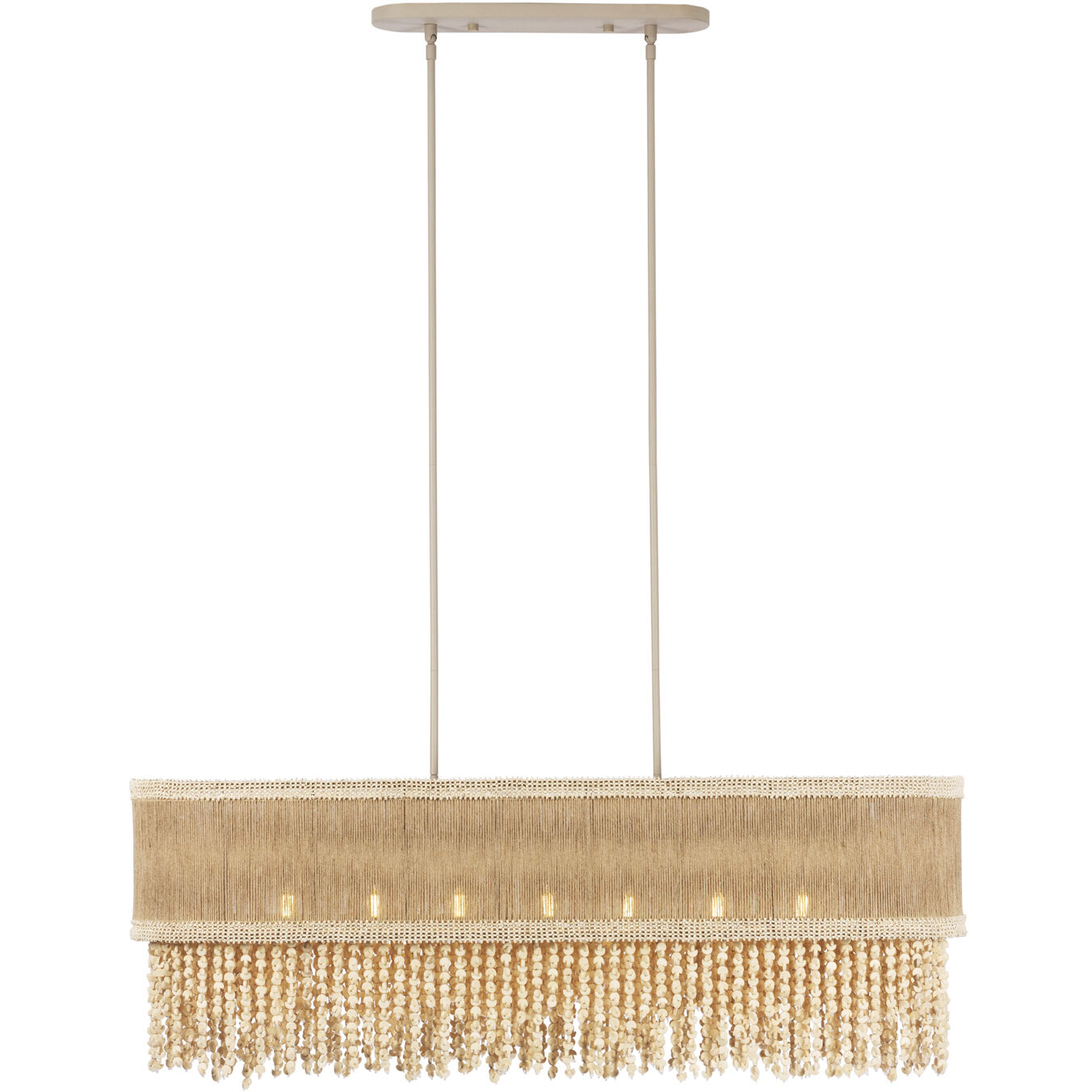 Naturale Island Light Ceiling Light in Jute
