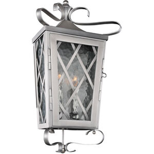Trellis 2 Light 10 inch Brushed Stainless Steel Wall Pocket Wall Light