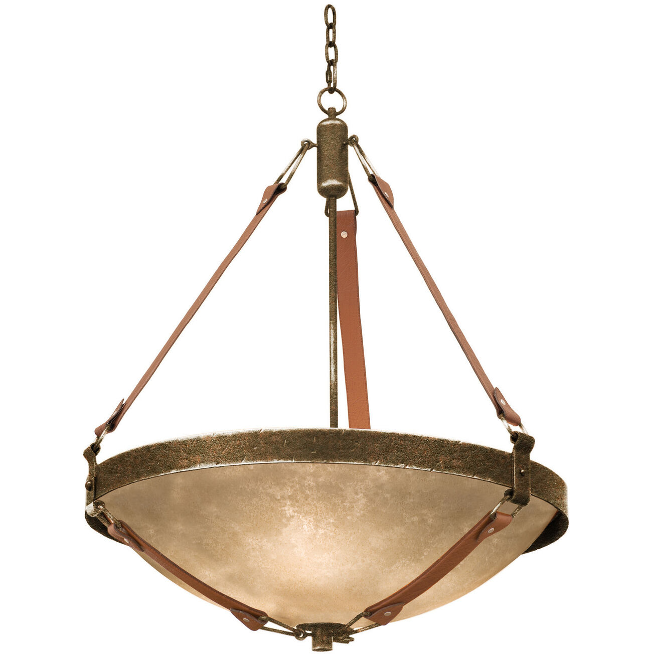 Rodeo Drive 6 Light 30 inch Antique Copper Chandelier Ceiling Light