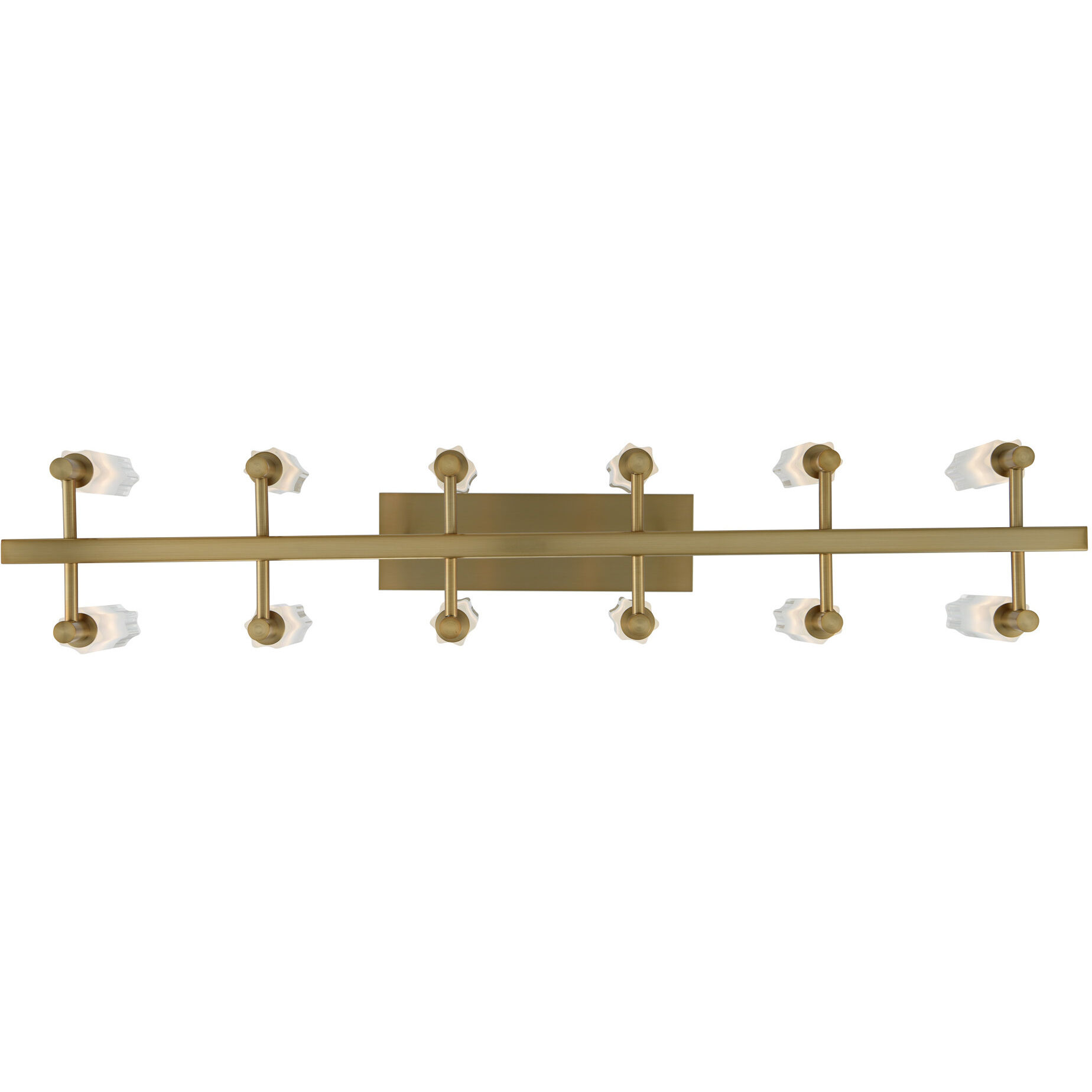 Lorne LED 42 inch Winter Brass Island Light Ceiling Light