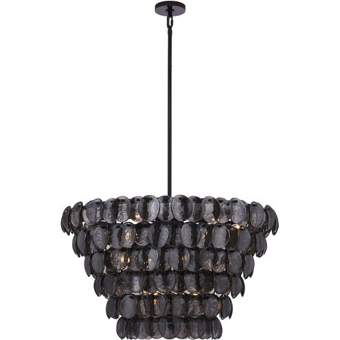 Uroko 14 Light 34 inch Polished Winter Brass Pendant Ceiling Light