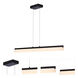 Chico Island Light Ceiling Light in Matte Black