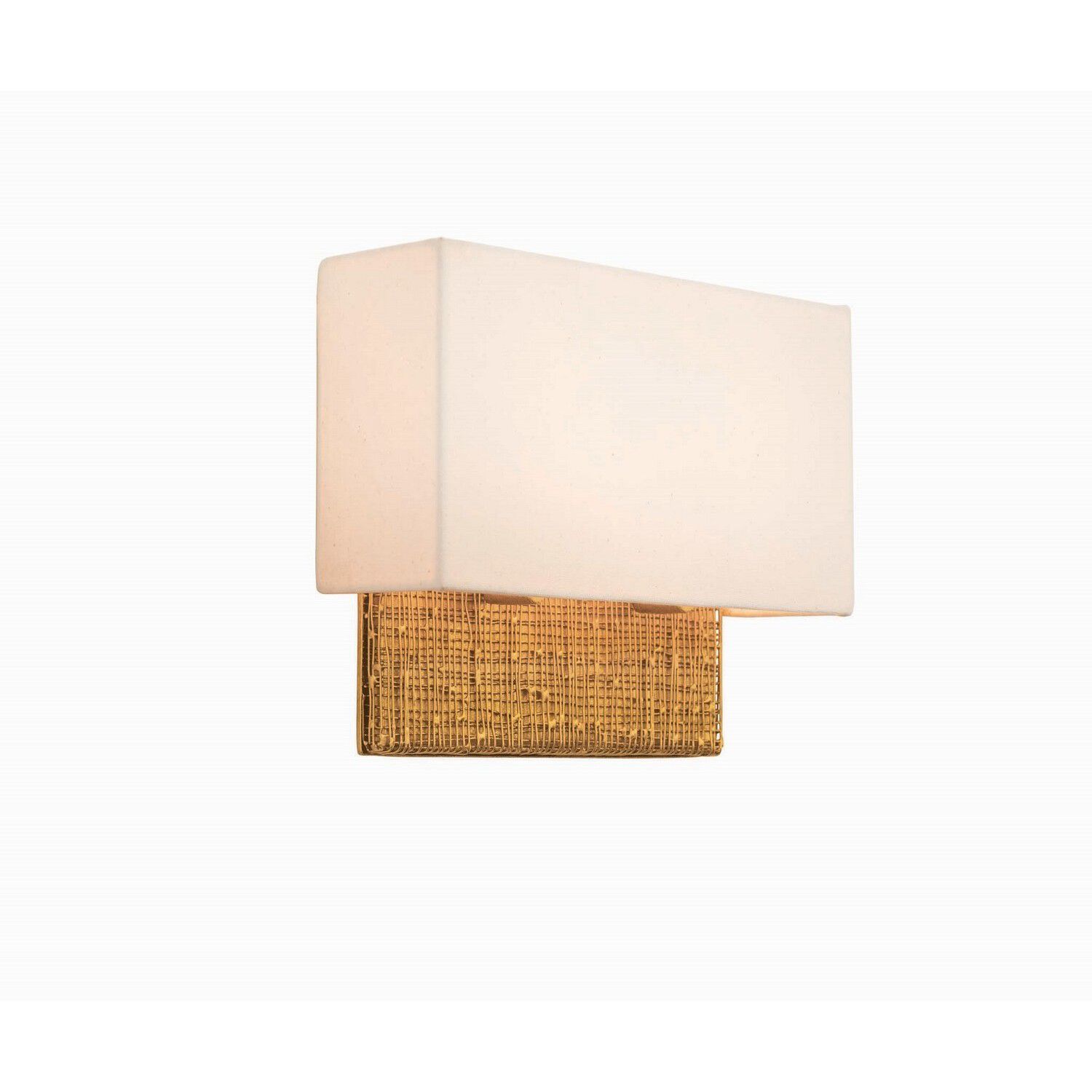 Cestino Wall Sconce Wall Light in Gold Leaf