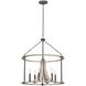 Middleton 6 Light 26 inch Natural Iron Pendant Ceiling Light