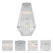 Taza 2 Light 6 inch Chrome Wall Sconce Wall Light