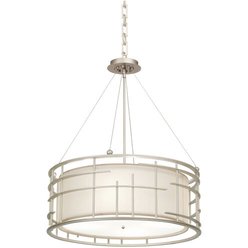 Atelier 4 Light 26 inch Tarnished Silver Pendant Ceiling Light