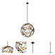 Neptune LED 28 inch Bronze Gold Pendant Ceiling Light
