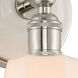 Greenwich 1 Light 5 inch Polished Nickel Bath Vanity Light Wall Light