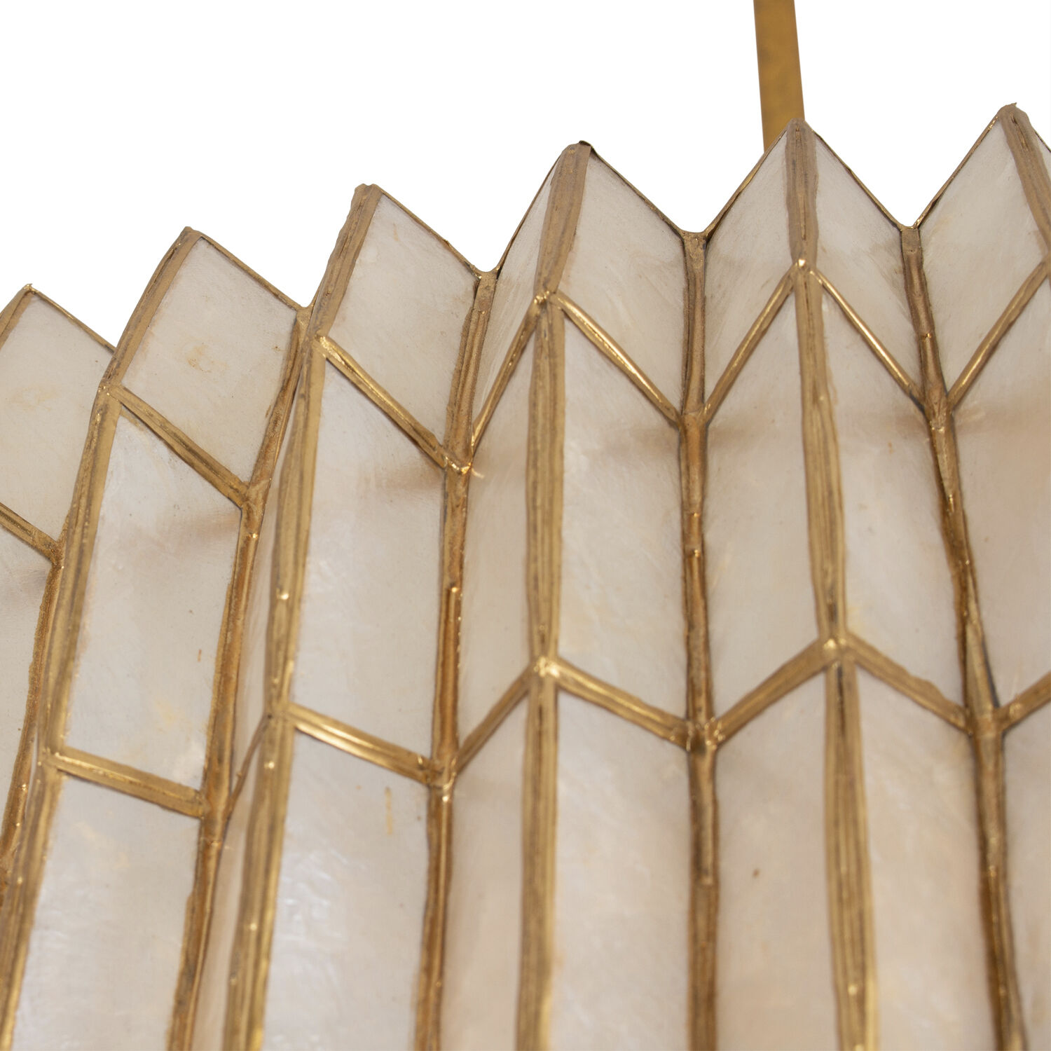 Fractal 8 Light 28 inch Oxidized Gold Leaf Chandelier Ceiling Light