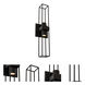 Eames Wall Sconce Wall Light in Matte Black