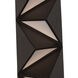Delta 24.5 inch Bronze Outdoor Wall Sconce