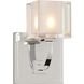 Arcata LED 5 inch Chrome Bath Vanity Wall Light