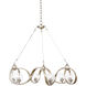 Madison LED 36 inch Platinum Chandelier Ceiling Light