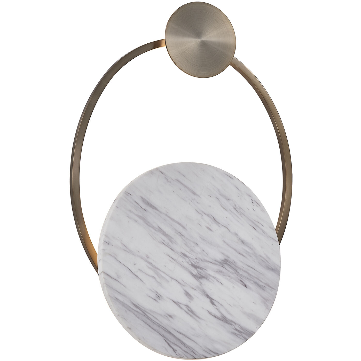 Spilla LED 12 inch Brushed Champagne Gold ADA Wall Sconce Wall Light