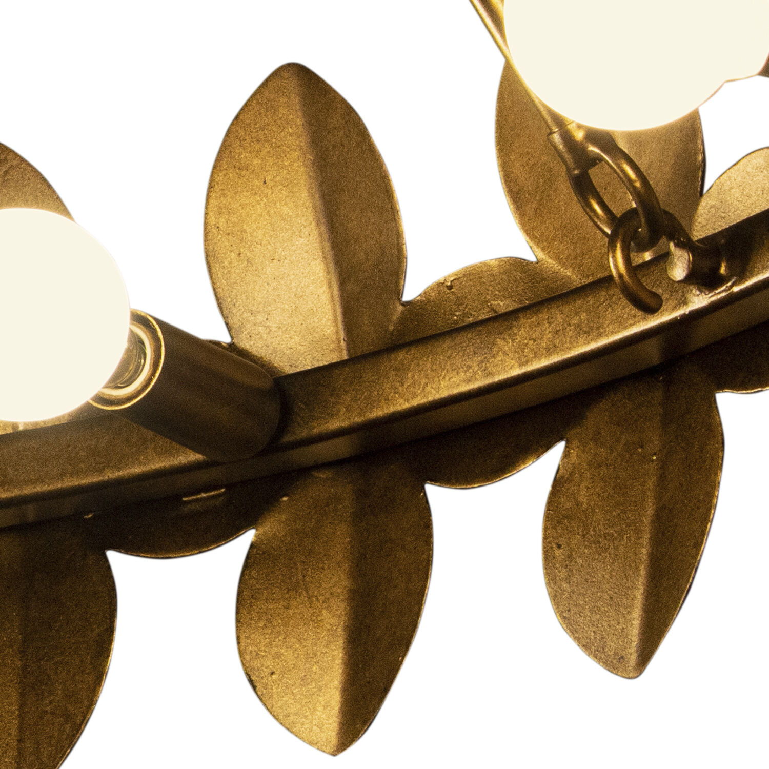 Vittoria 9 Light 34 inch Pearlized Antique Brass Chandelier Ceiling Light