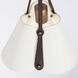 Embrace 3 Light 20.5 inch Pearlized Antique Brass Pendant Ceiling Light