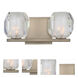 Regent LED 11 inch Satin Nickel Bath Vanity Light Wall Light
