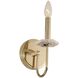 Carrara Wall Sconce Wall Light in Champagne Gold