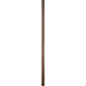 Outdoor 84 inch Aged Iron Outdoor Post Mount