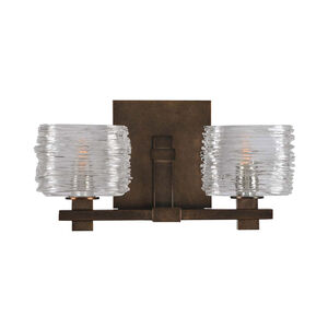 Clearwater LED 14 inch Vintage Bronze Bath Light Wall Light
