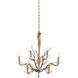 Venus 6 Light 26 inch Historic Brass Chandelier Ceiling Light