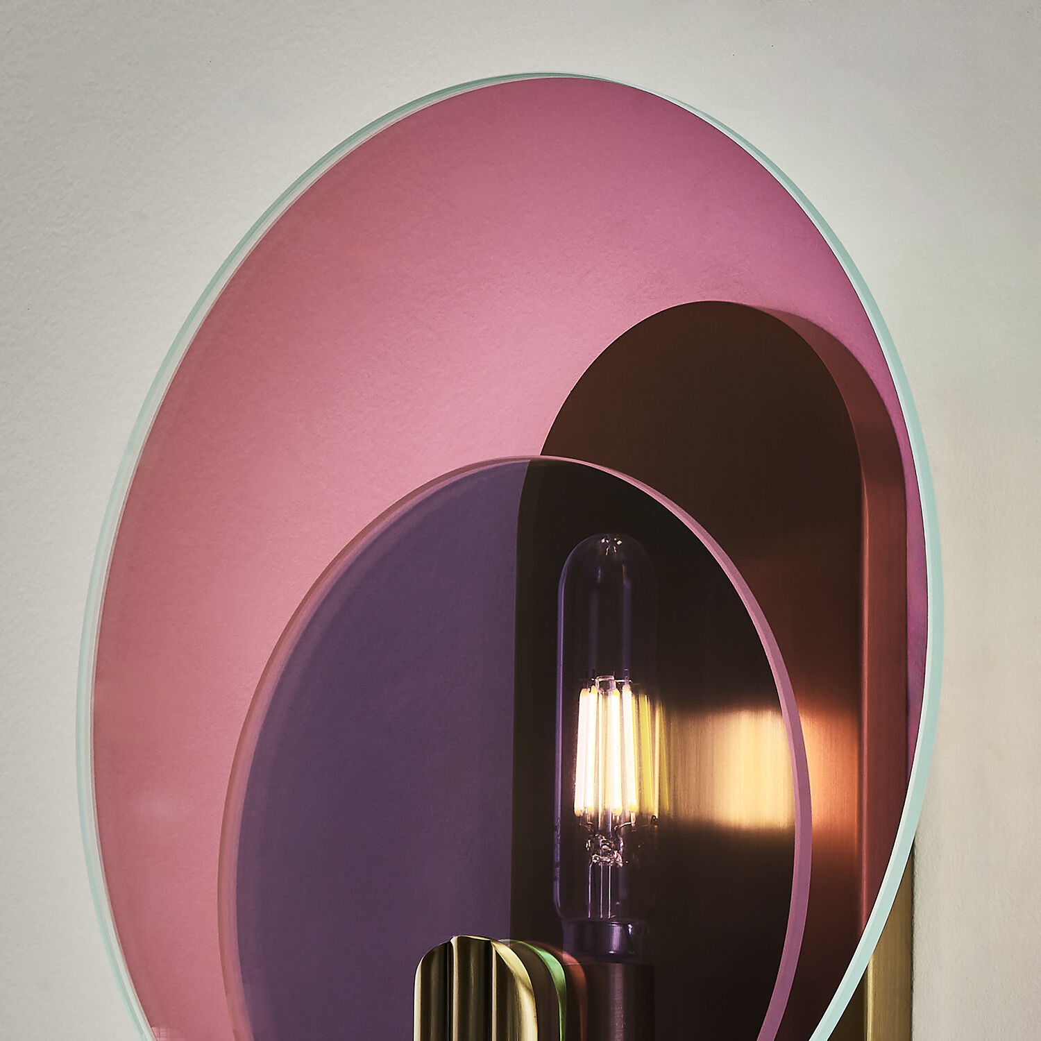 Optics 1 Light 11 inch Winter Brass ADA Wall Sconce Wall Light