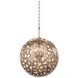 Belladonna 4 Light 18 inch Antique Silver Leaf Chandelier Ceiling Light