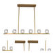 Stella Island Light Ceiling Light in Winter Brass