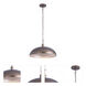 Emblem 1 Light 20 inch Pearlized Antique Brass Pendant Ceiling Light