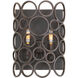 Ashbourne 2 Light 10 inch Vintage Iron ADA ADA Sconce Wall Light