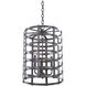 Townsend 3 Light 14 inch Vintage Iron Hanging Lantern Ceiling Light