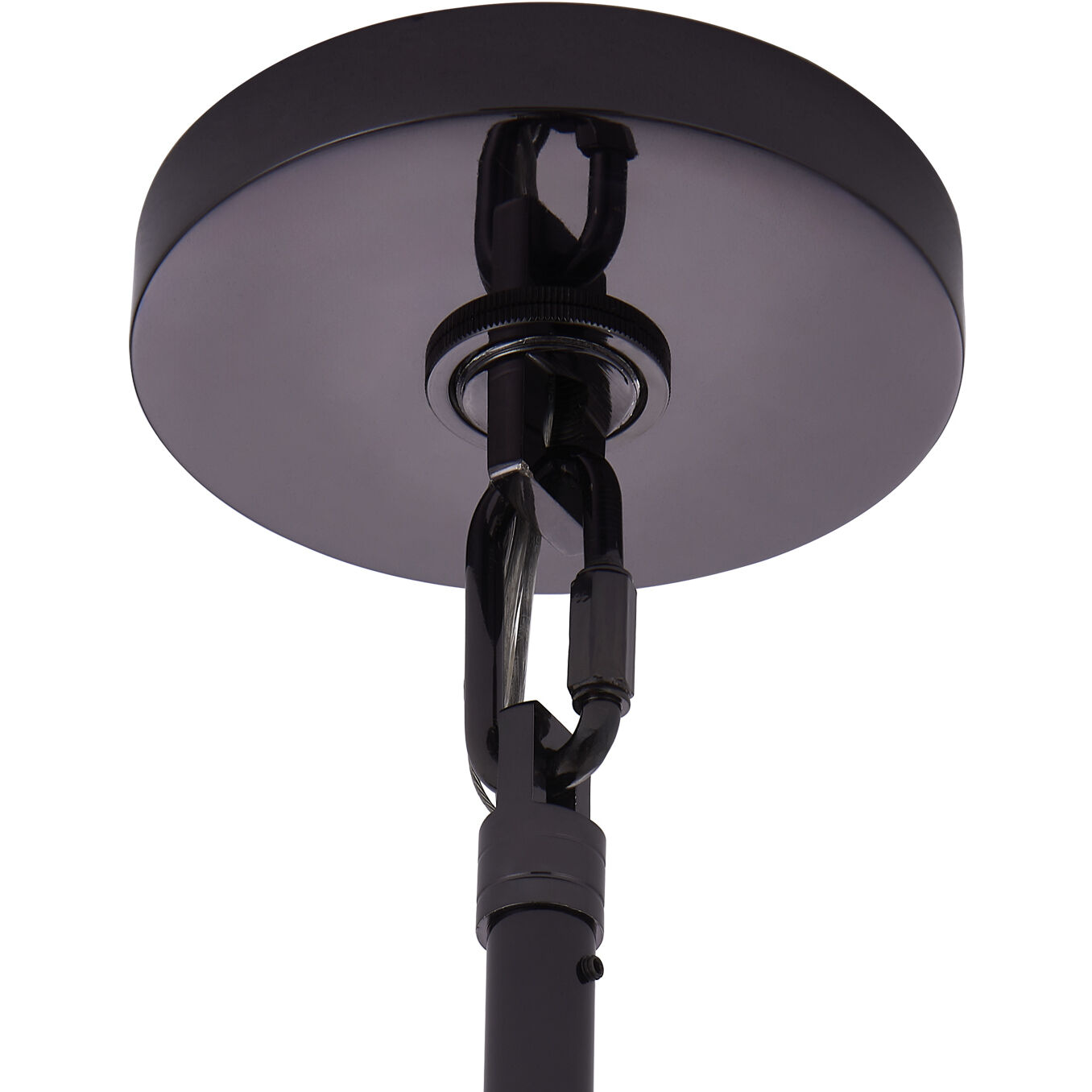 Uroko 14 Light 34 inch Black Nickel Pendant Ceiling Light
