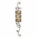 Windsor 3 Light 10 inch Aged Silver Wall Sconce Wall Light