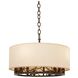 Hudson 4 Light 18 inch Bronze Gold Wall Sconce Wall Light
