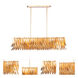 Grace Island Light Ceiling Light in New Gold