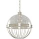 Montauk 1 Light 12 inch Polished Nickel Pendant Ceiling Light