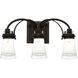 Dover LED 20 inch Antique Copper Bath Vanity Wall Light