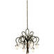 Tribecca 6 Light 25 inch Antique Copper Chandelier Ceiling Light in ANTQ