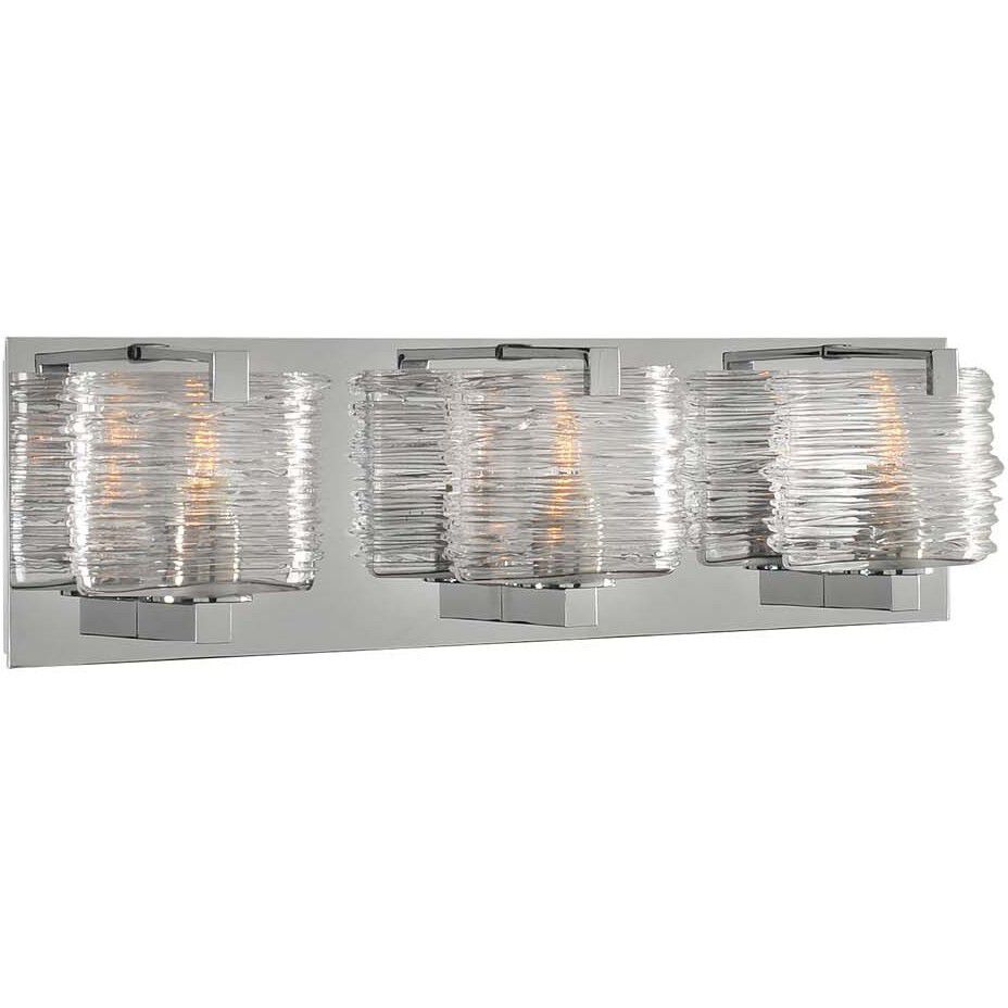 South Bay LED 19 inch Chrome Bath Vanity Light Wall Light