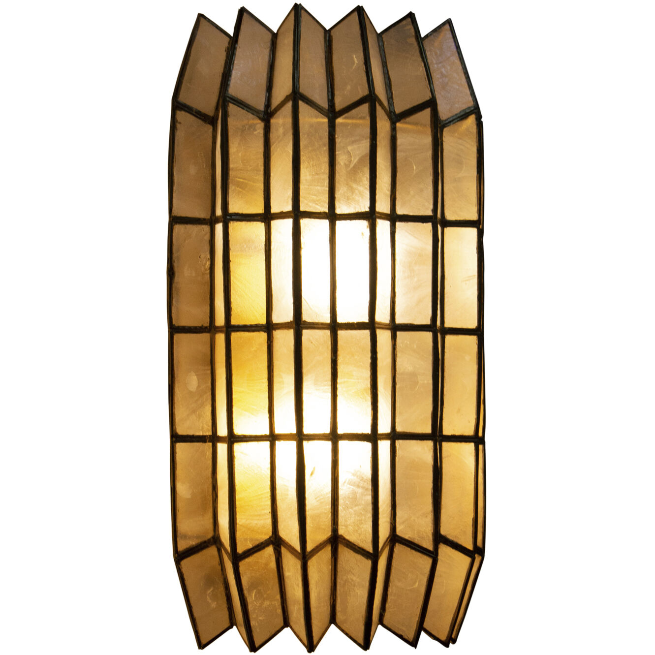 Fractal 2 Light 8.5 inch Oxidized Gold Leaf Wall Sconce Wall Light