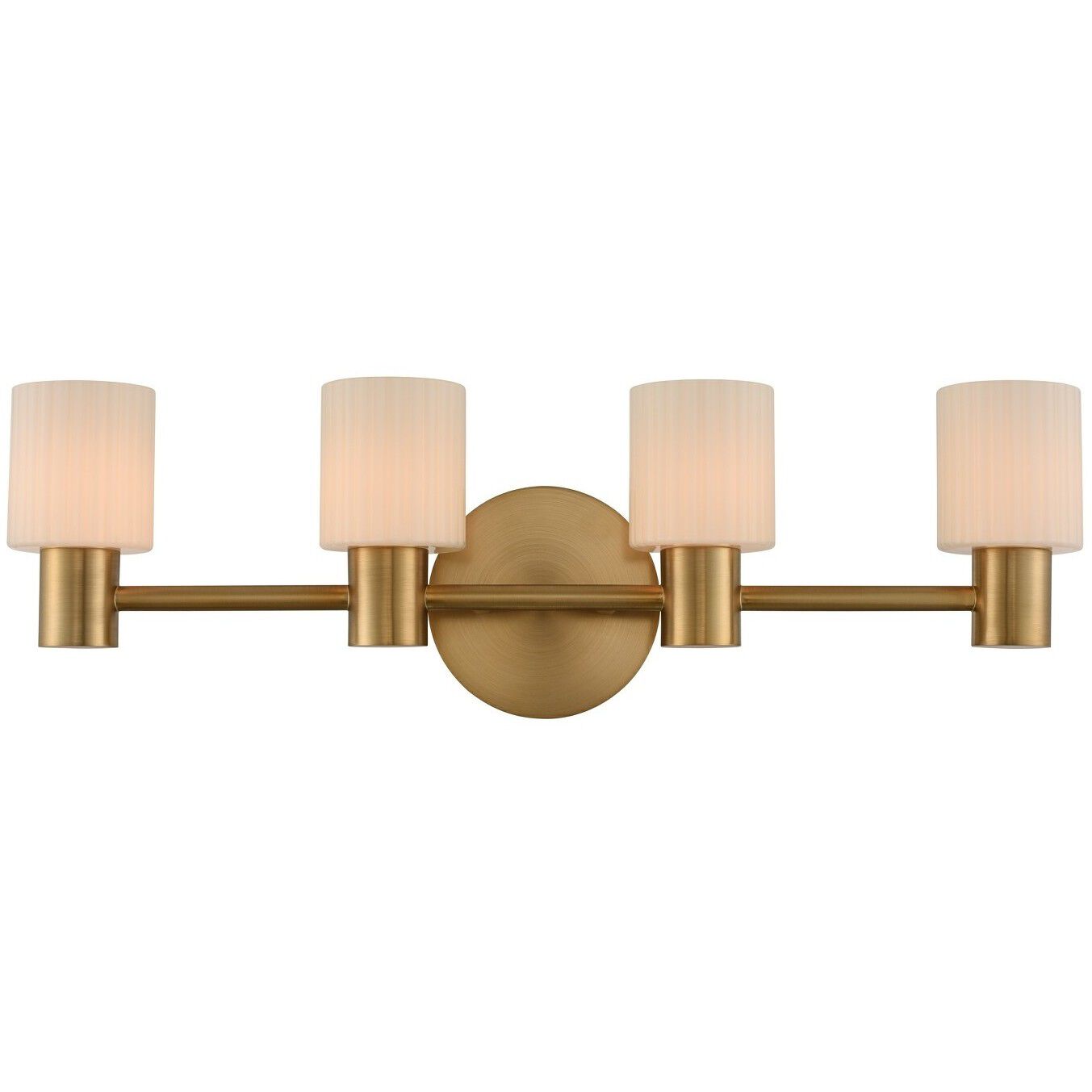 Harlowe LED 26 inch Winter Brass Bath Vanity Light Wall Light